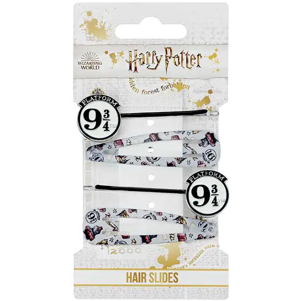 Harry Potter Platform 9 3/4 4er Pack Haarklammer Produktfoto