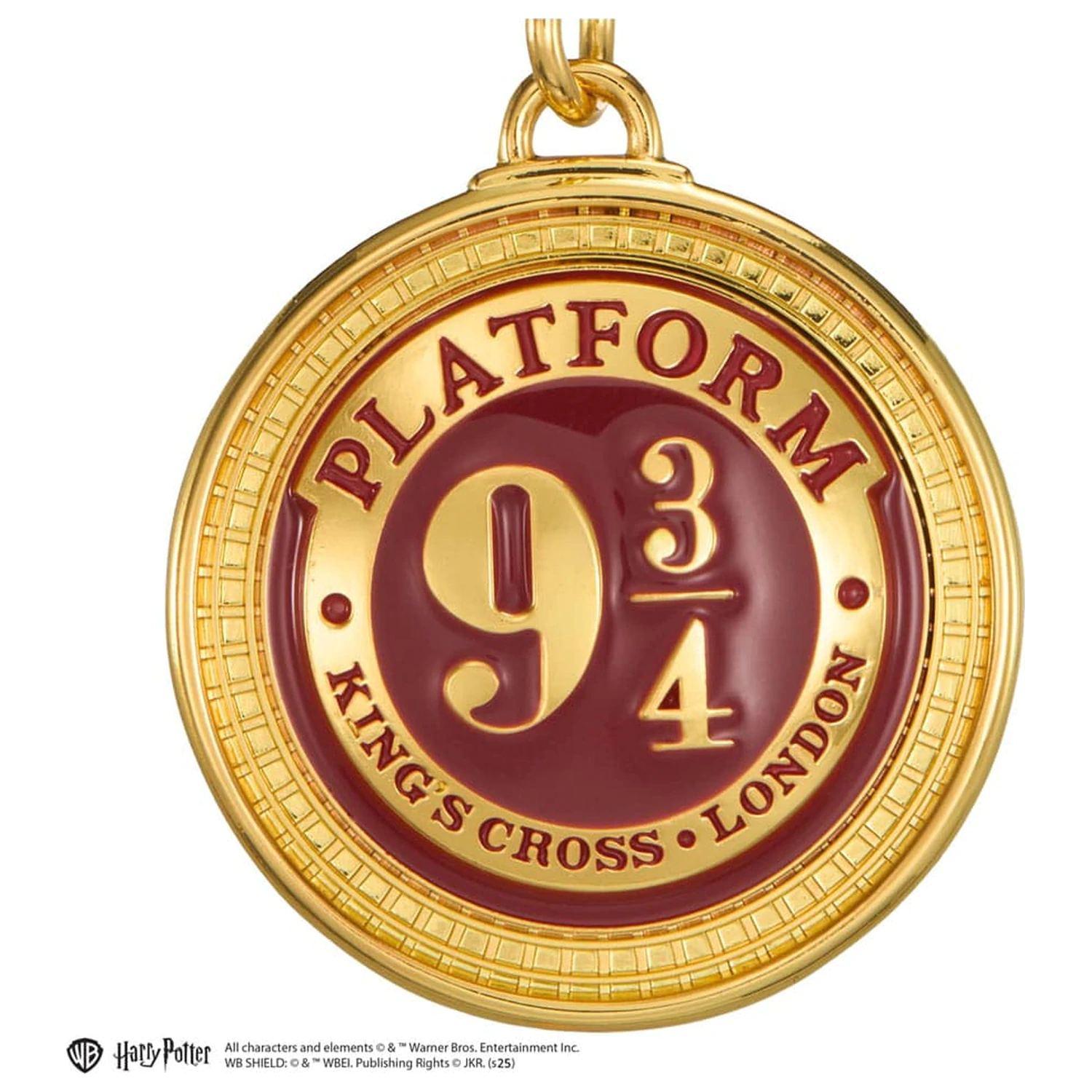 Harry Potter Metall Schlüsselanhänger Platform 9 3/4 Produktfoto