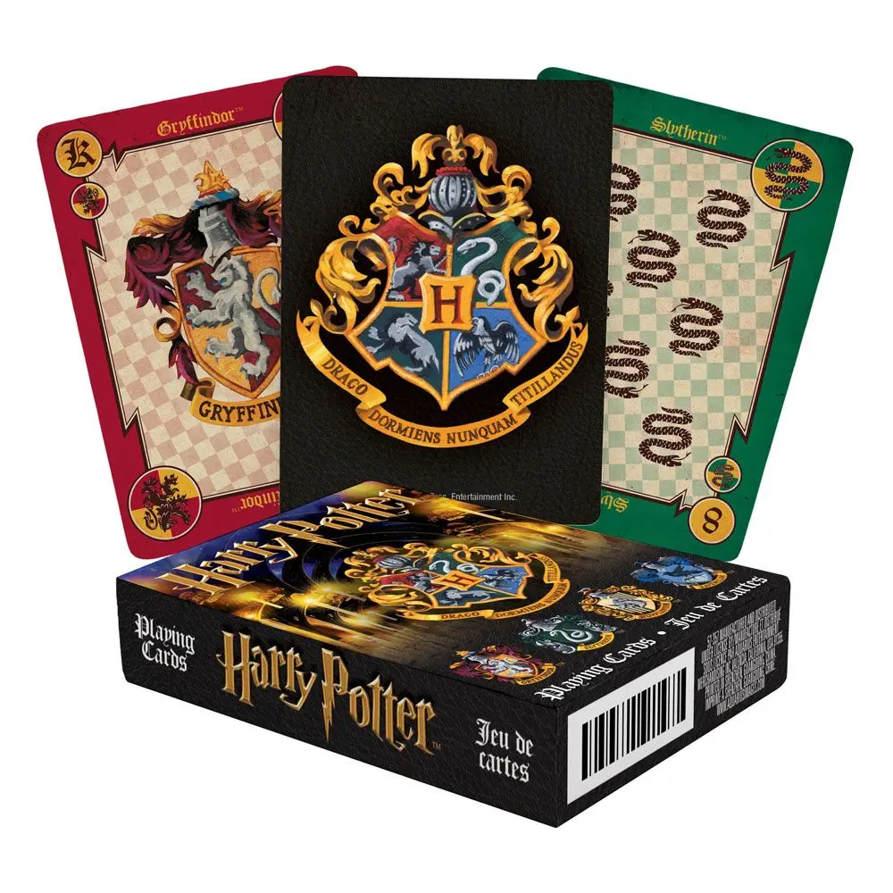 Harry Potter Spielkarten Wappen Produktfoto