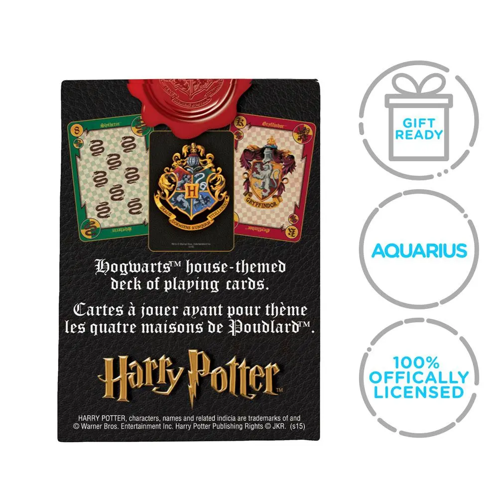 Harry Potter Spielkarten Wappen Produktfoto