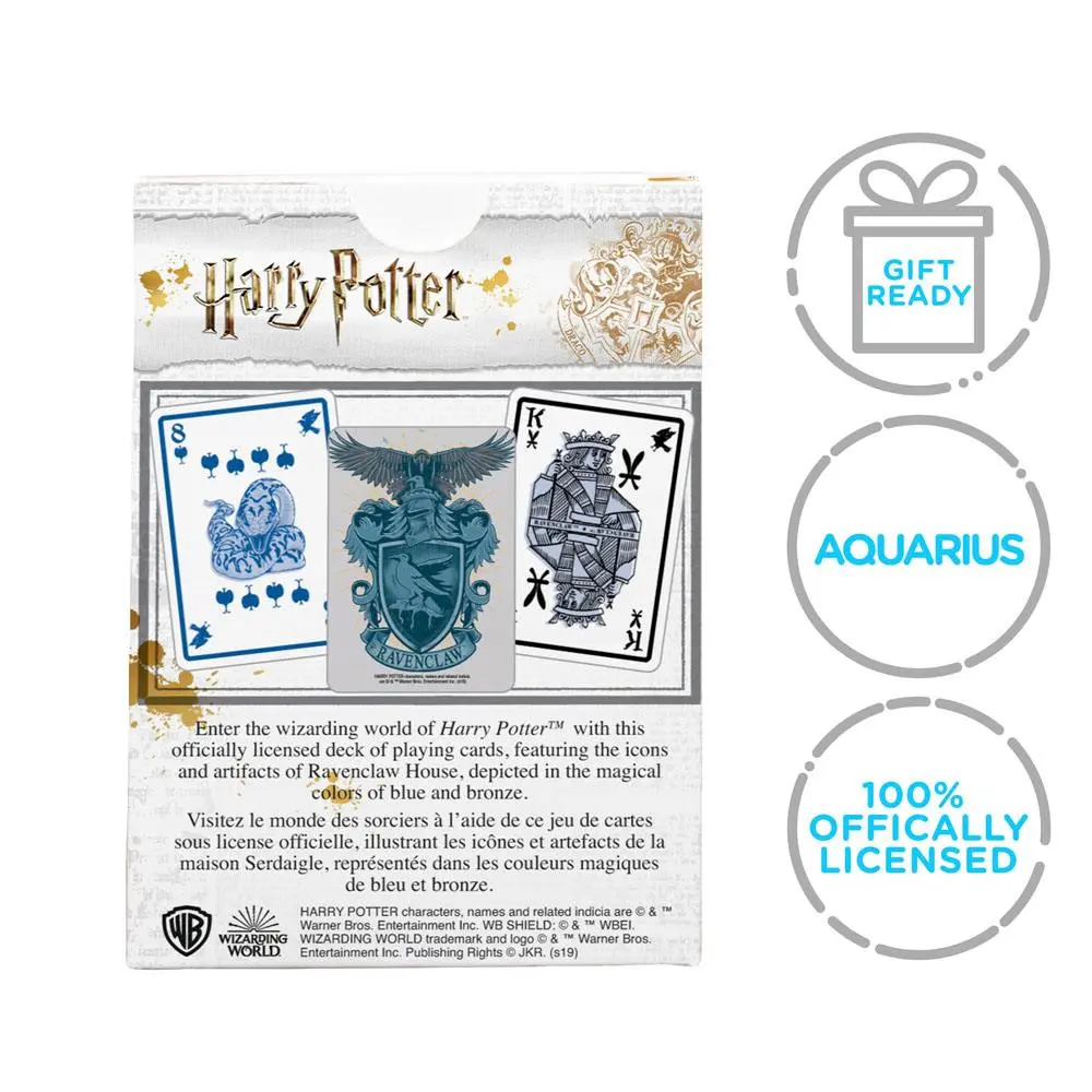 Harry Potter Spielkarten Ravenclaw termékfotó