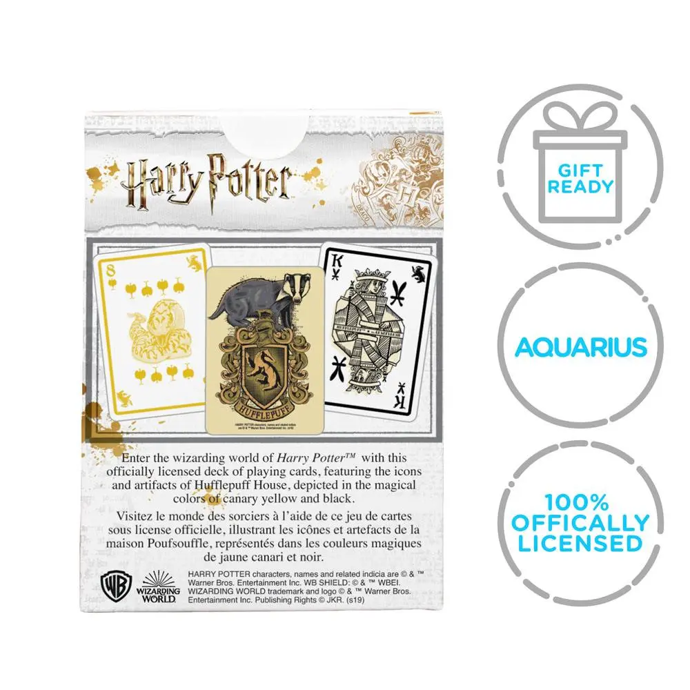 Harry Potter Spielkarten Hufflepuff termékfotó