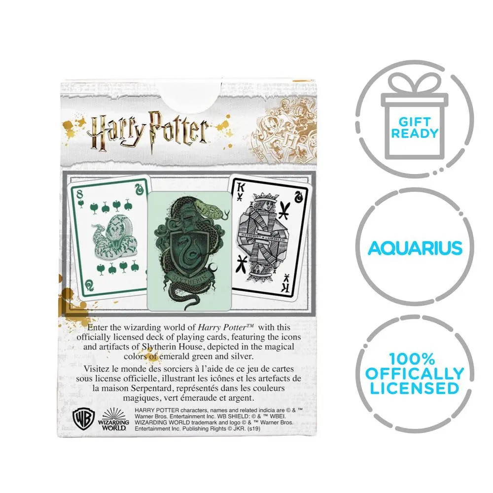Harry Potter Spielkarten Slytherin termékfotó