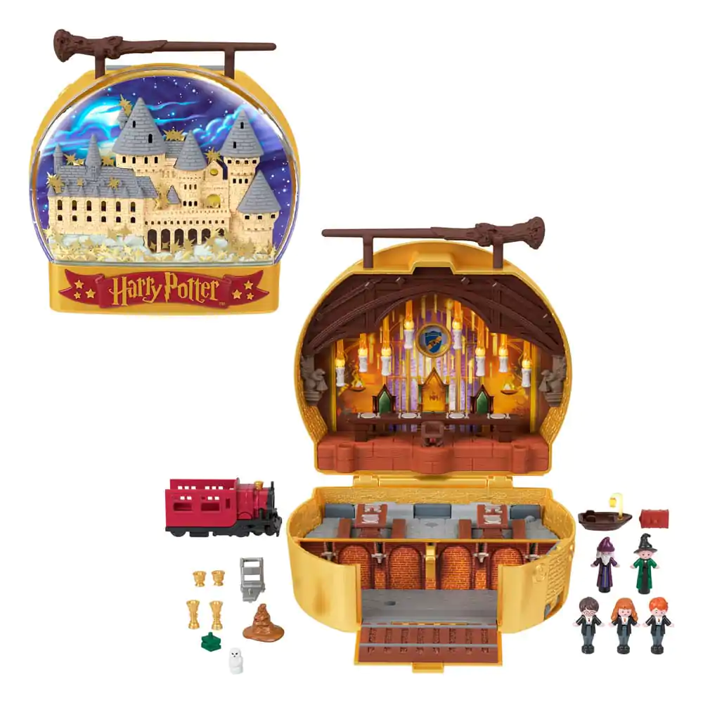 Harry Potter Polly Pocket Schatulle mit Minifiguren Produktfoto