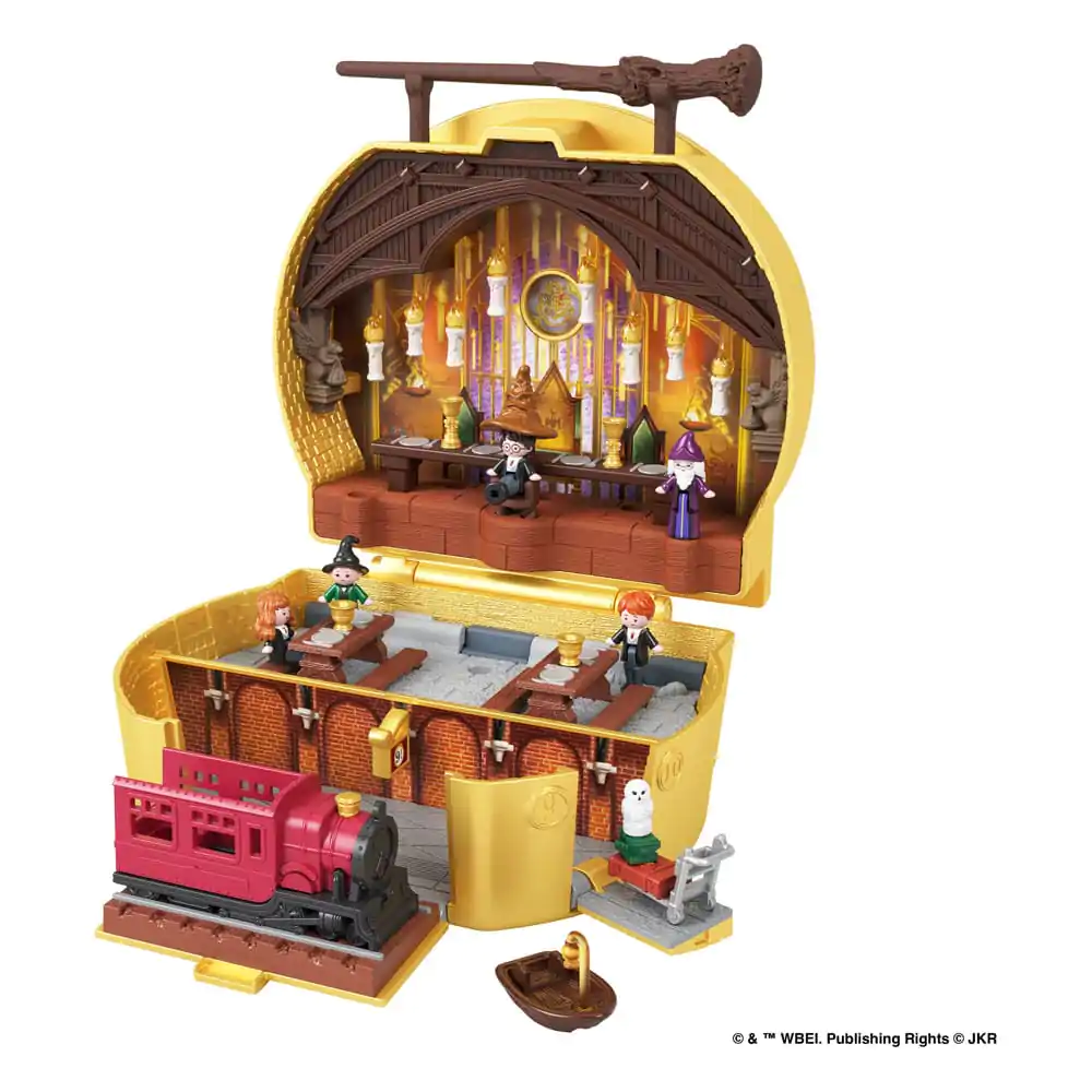Harry Potter Polly Pocket Schatulle mit Minifiguren Produktfoto