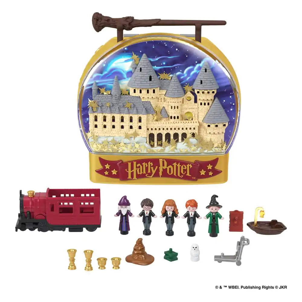 Harry Potter Polly Pocket Schatulle mit Minifiguren Produktfoto