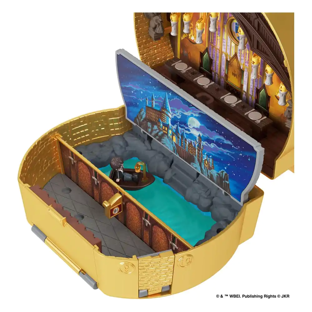 Harry Potter Polly Pocket Schatulle mit Minifiguren Produktfoto