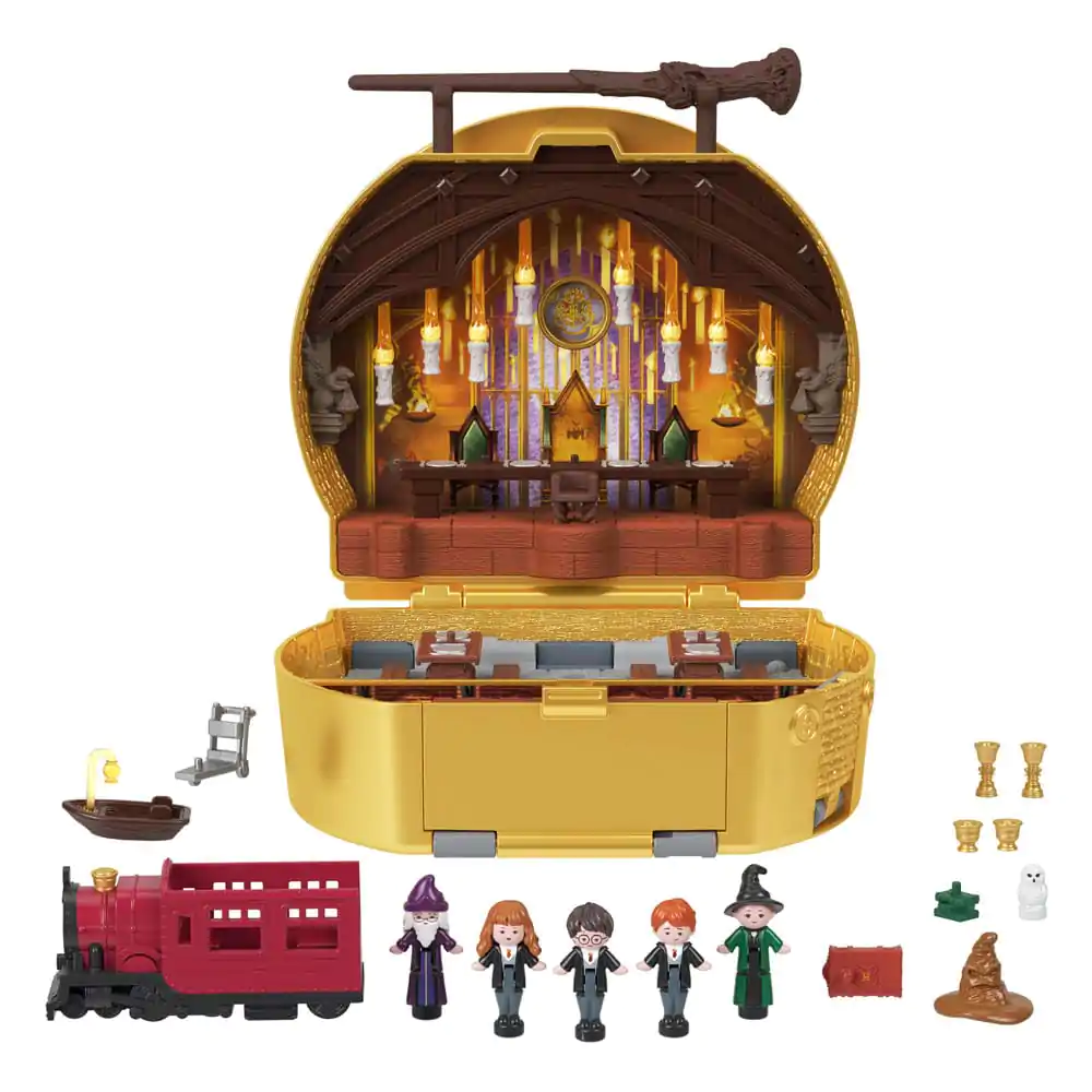 Harry Potter Polly Pocket Schatulle mit Minifiguren Produktfoto