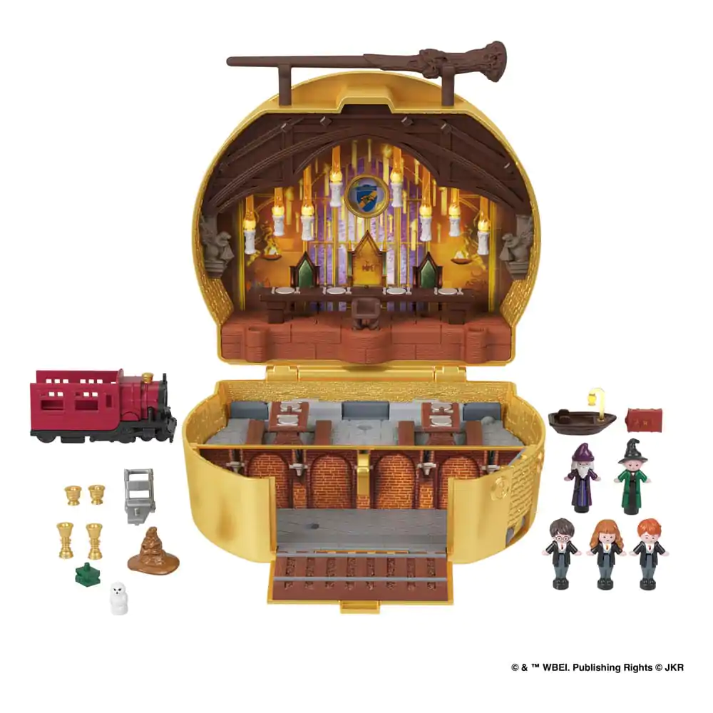 Harry Potter Polly Pocket Schatulle mit Minifiguren Produktfoto