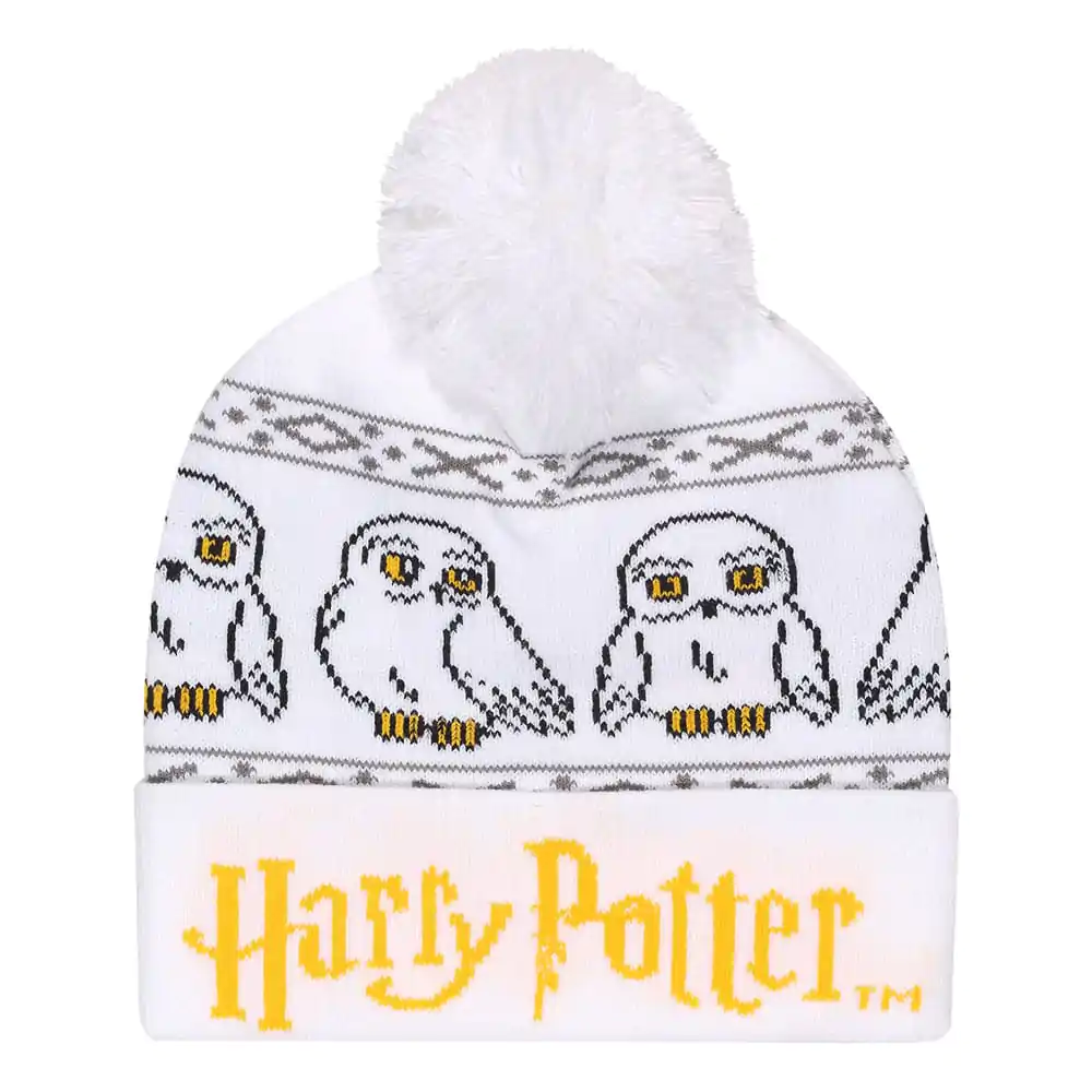 Harry Potter Pom-Pom Beanie Hedwig Snow termékfotó