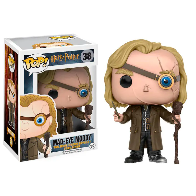 Harry Potter POP! Movies Vinyl Figur Alastor 'Mad-Eye' Moody 9 cm termékfotó