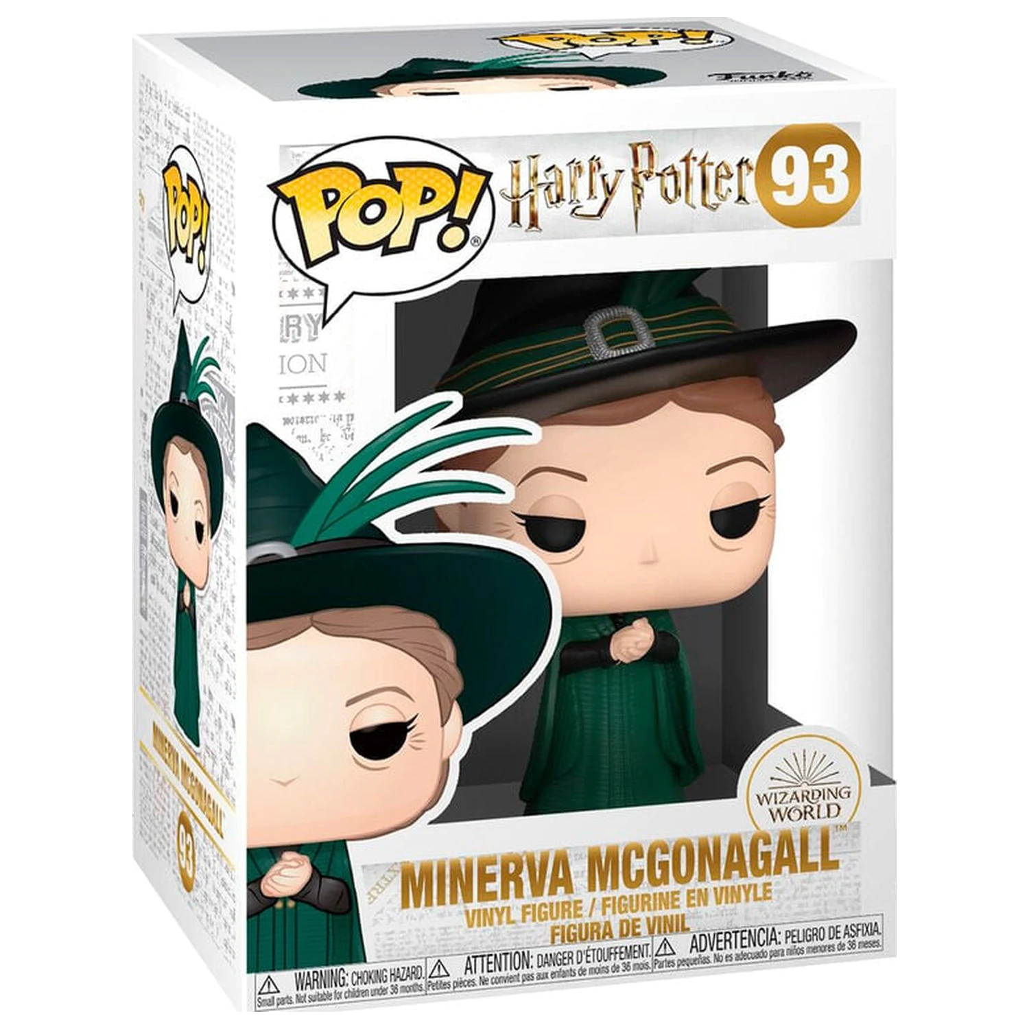 Harry Potter POP! Movies Vinyl Figur Minerva McGonagall (Yule) 9 cm Produktfoto