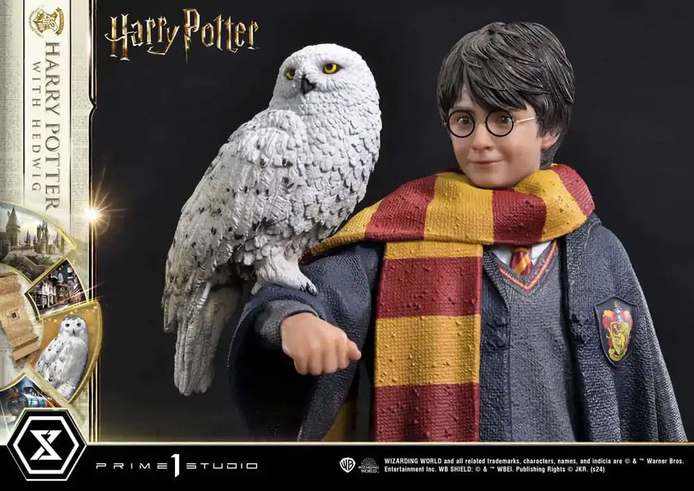 Harry Potter Prime Collectibles Statue 1/6 Harry Potter with Hedwig 28 cm termékfotó