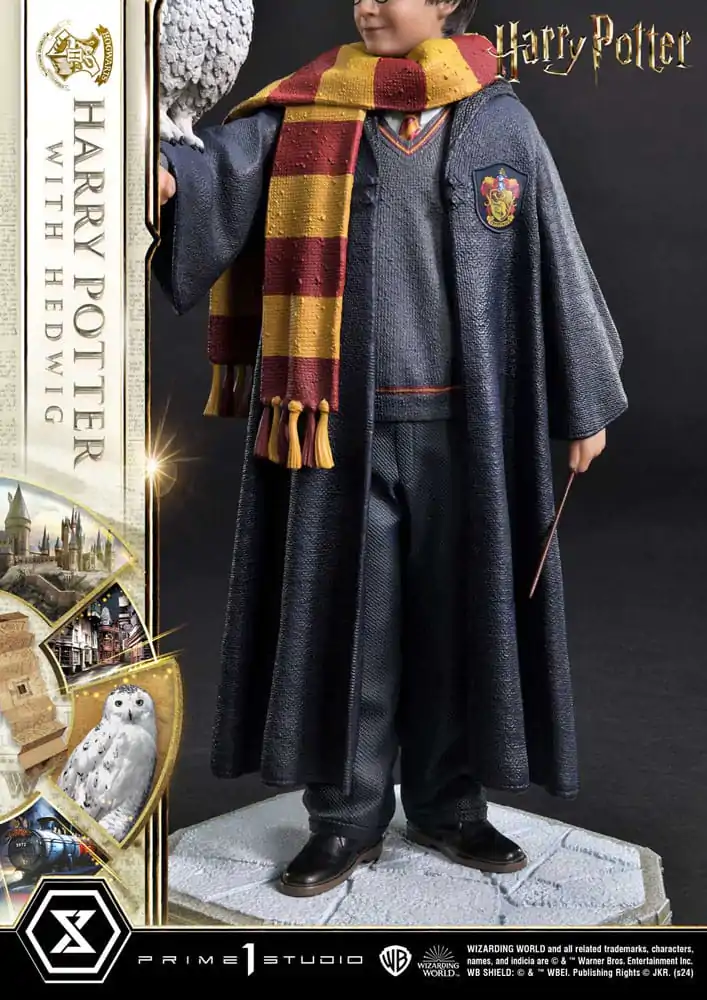 Harry Potter Prime Collectibles Statue 1/6 Harry Potter with Hedwig 28 cm termékfotó
