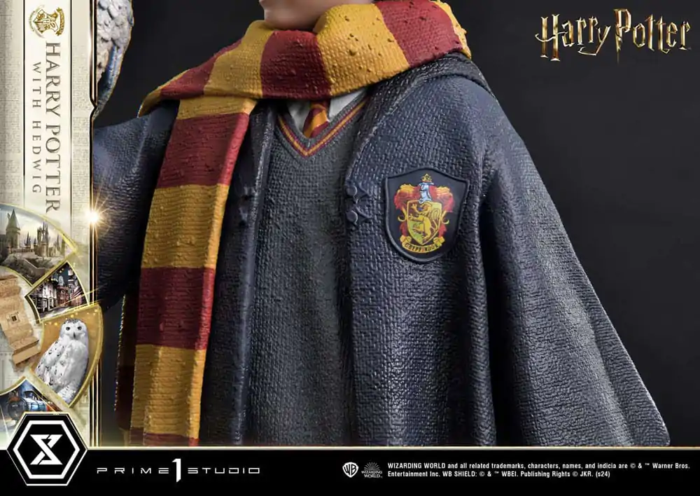 Harry Potter Prime Collectibles Statue 1/6 Harry Potter with Hedwig 28 cm termékfotó