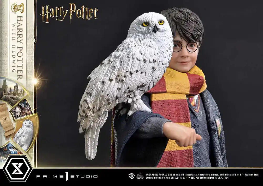 Harry Potter Prime Collectibles Statue 1/6 Harry Potter with Hedwig 28 cm termékfotó