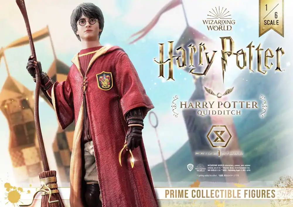 Harry Potter Prime Collectibles Statue 1/6 Harry Potter Quidditch Edition 31 cm termékfotó