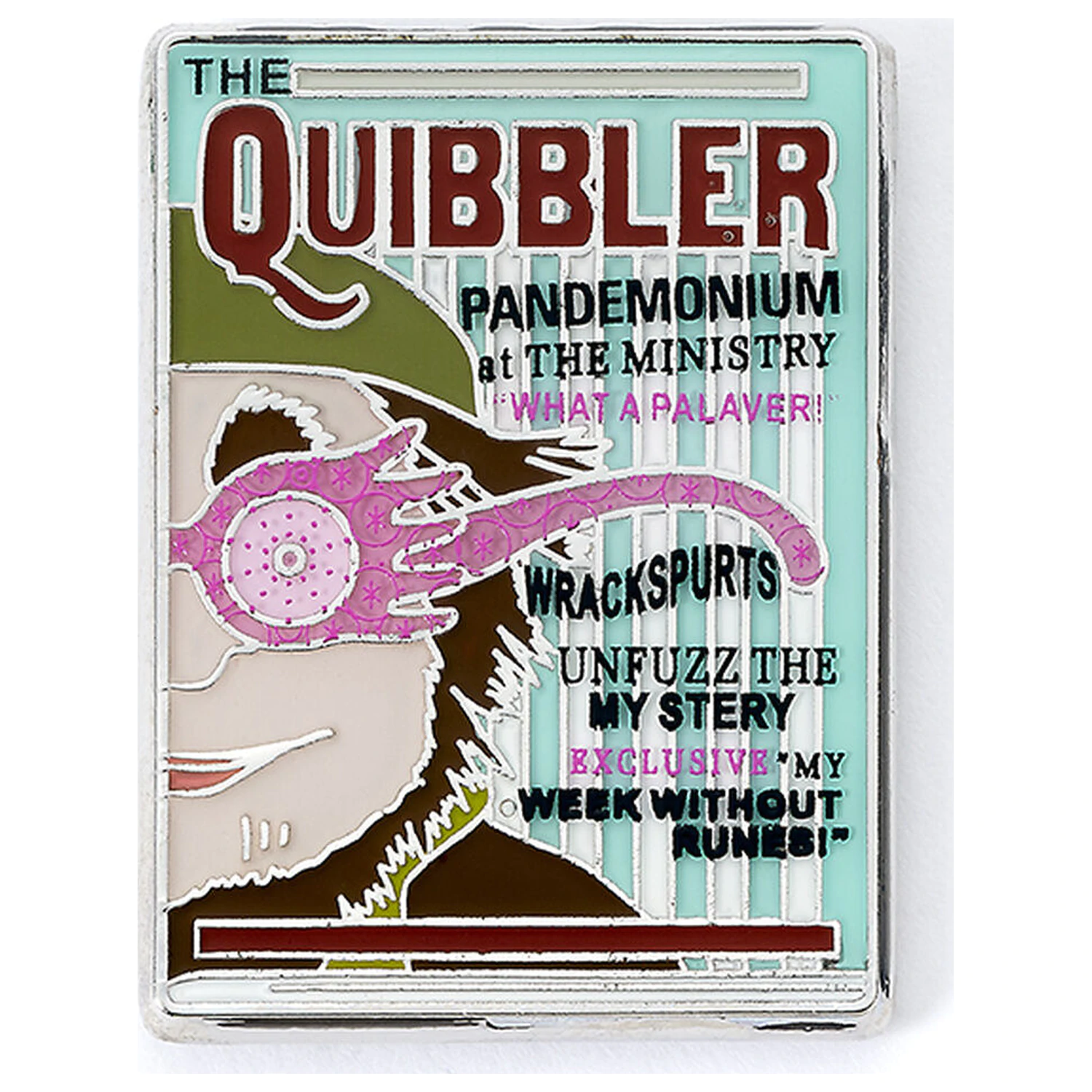 Harry Potter Quibbler Anstecknadel Produktfoto