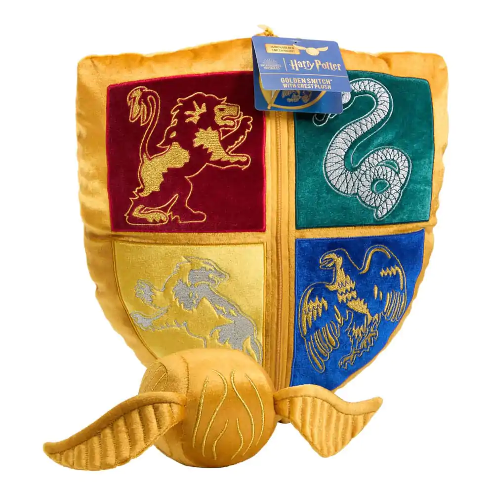 Harry Potter Kissen mit Plüschfigur Quidditch Wappen & Goldener Schnatz termékfotó
