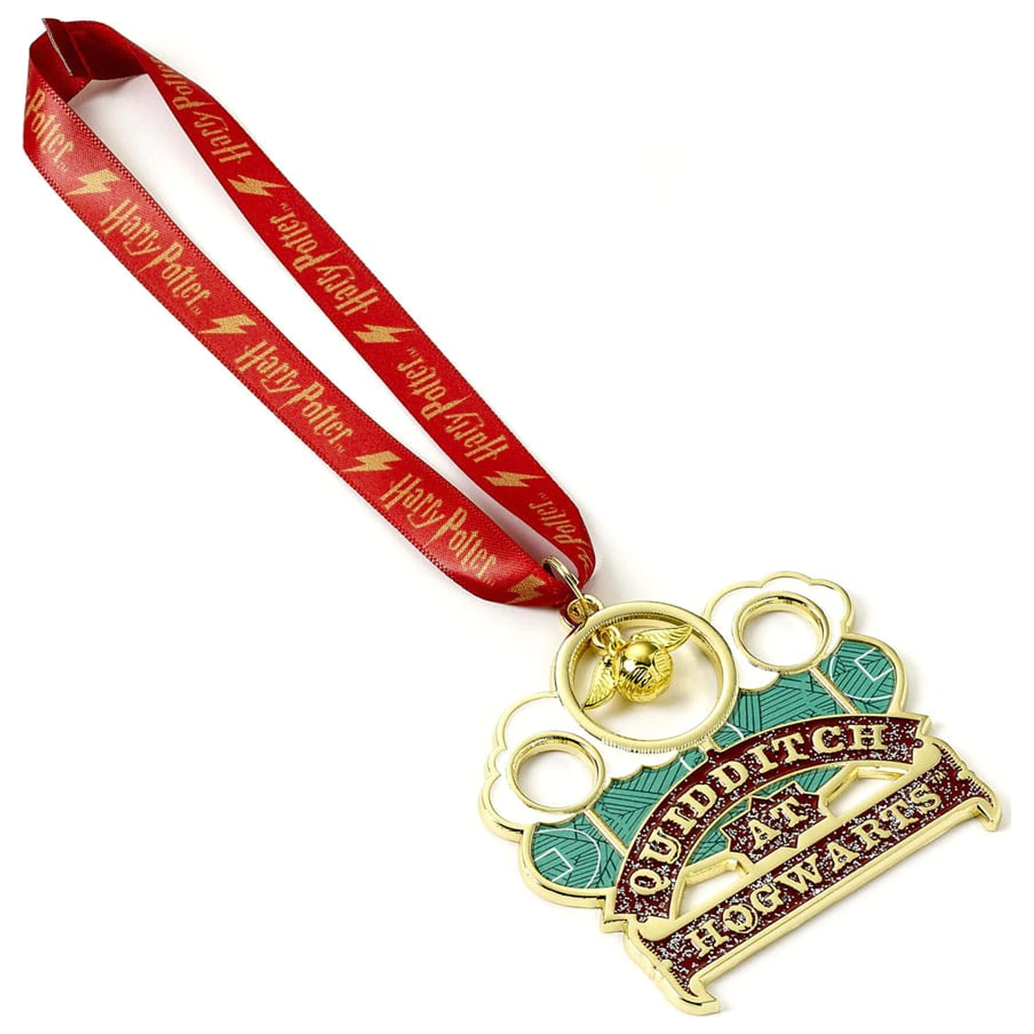 Harry Potter Baumschmuck Quidditch (Golden Tone) Produktfoto