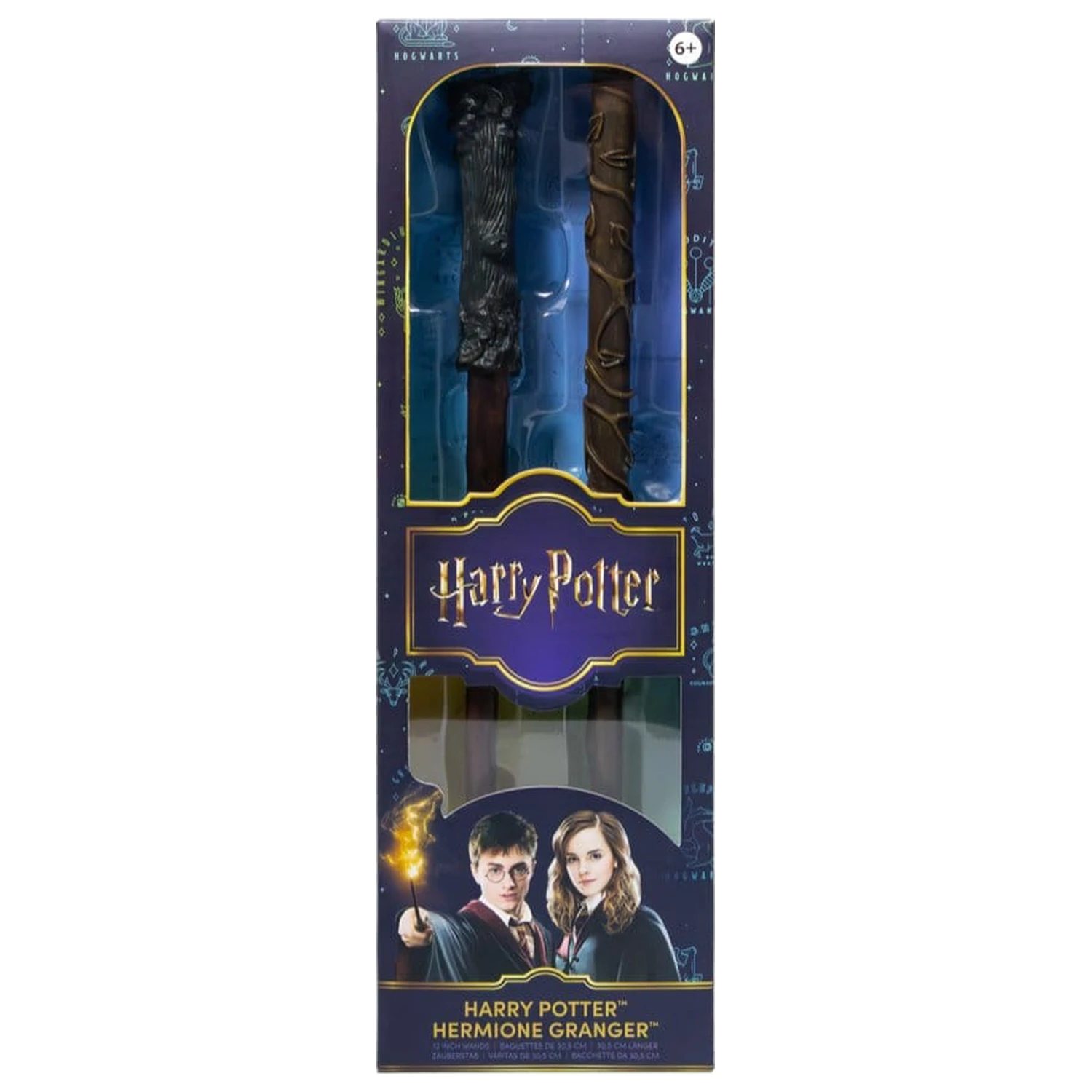 Harry Potter Rollenspiel Replika Zauberstäbe 2er-Pack Harry Potter & Hermione Granger 31 cm Produktfoto