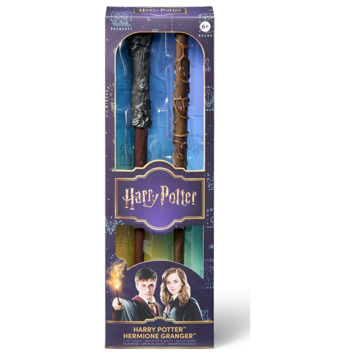 Harry Potter Rollenspiel Replika Zauberstäbe 2er-Pack Harry Potter & Hermione Granger 31 cm Produktfoto