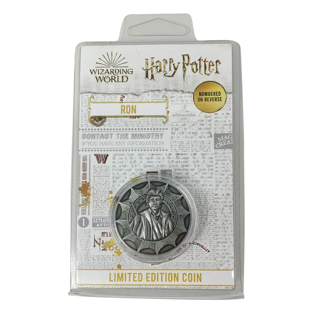 Harry Potter Sammlermünze Ron Limited Edition Produktfoto