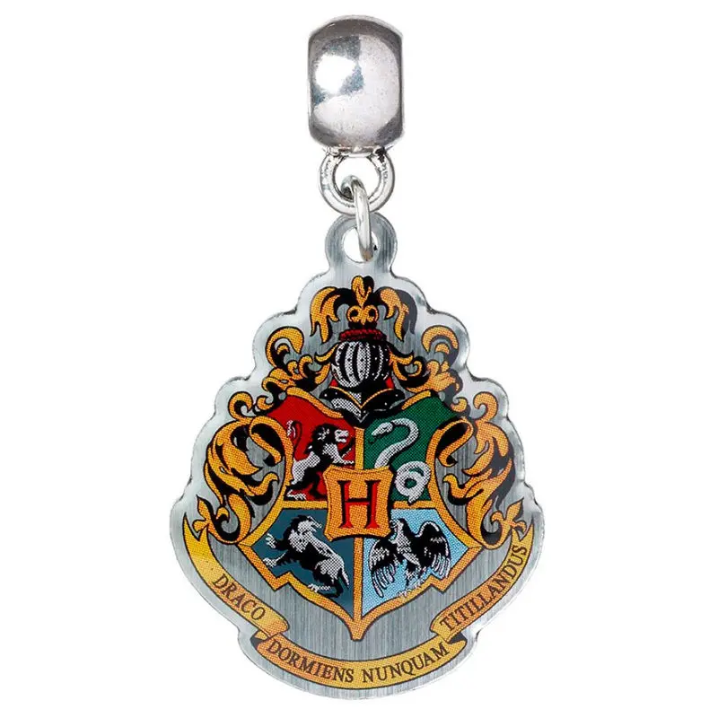 Harry Potter Anhänger Hogwarts Crest (versilbert) Produktfoto