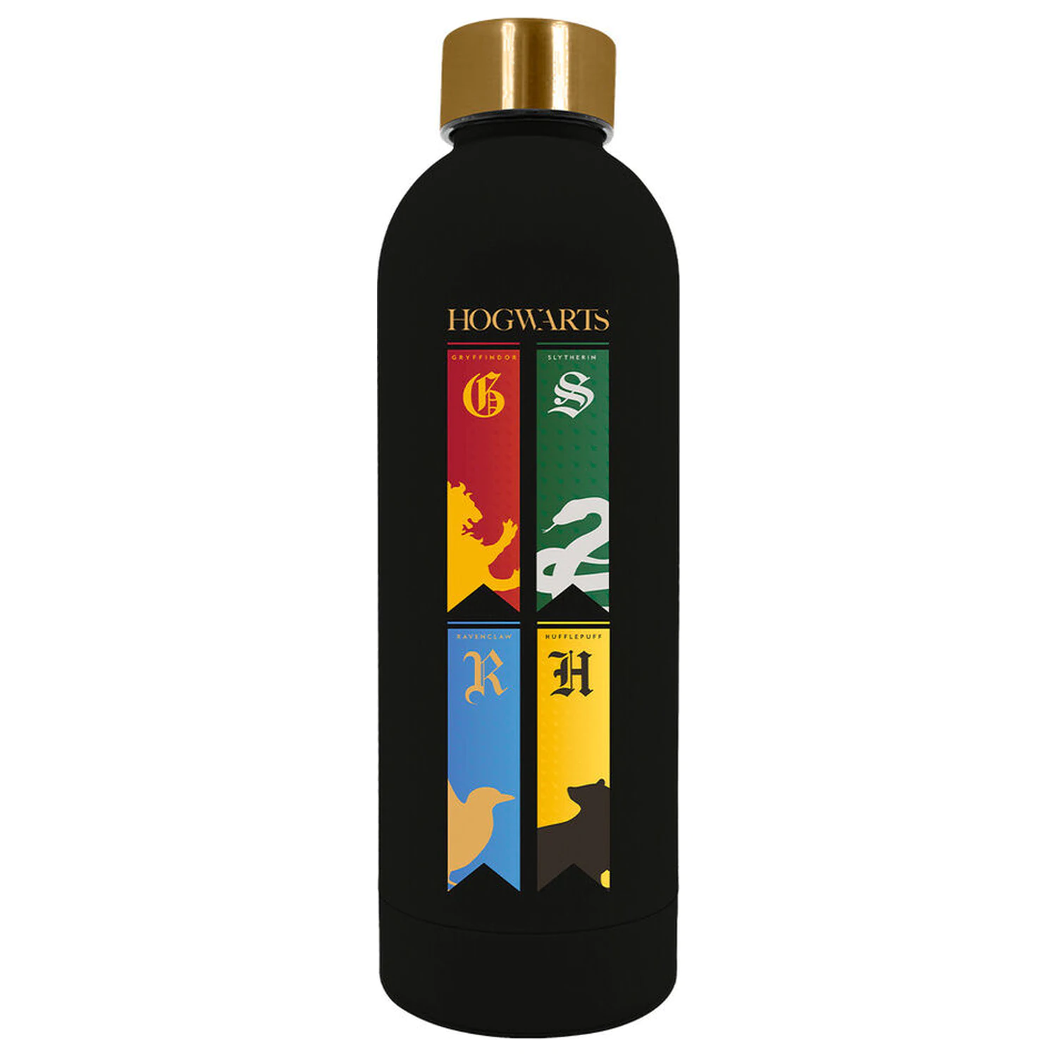 Harry Potter Edelstahl Soft Touch Wasserflasche 800ml Produktfoto