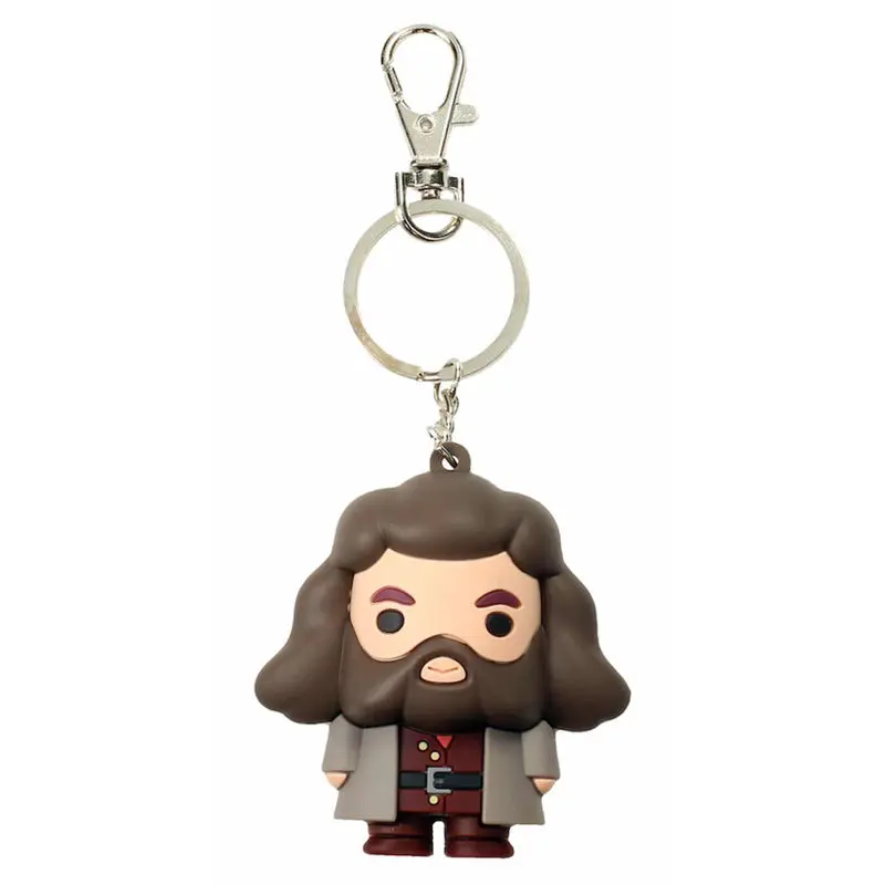 Harry Potter Rubeus Hagrid Gummi-Schlüsselanhänger Produktfoto