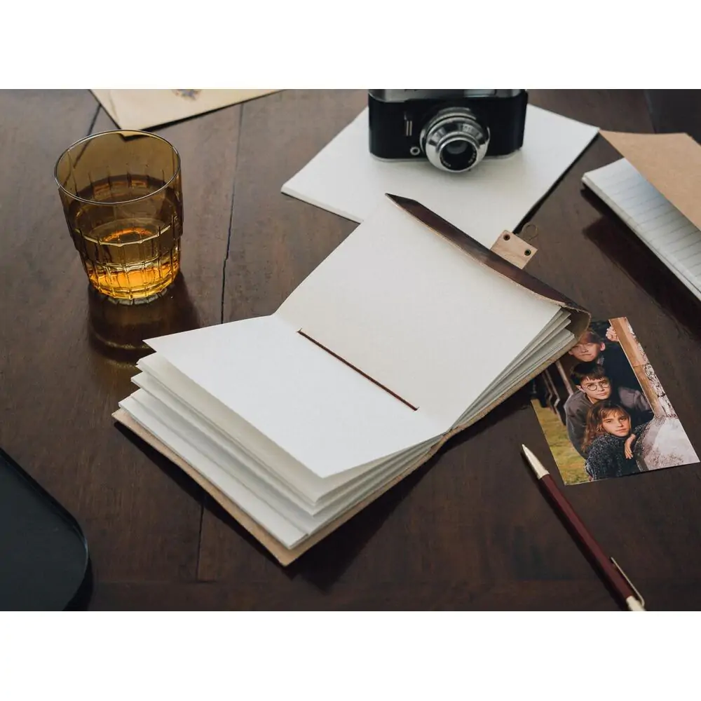 Harry Potter Snitch Ledergebundenes Notizbuch Produktfoto