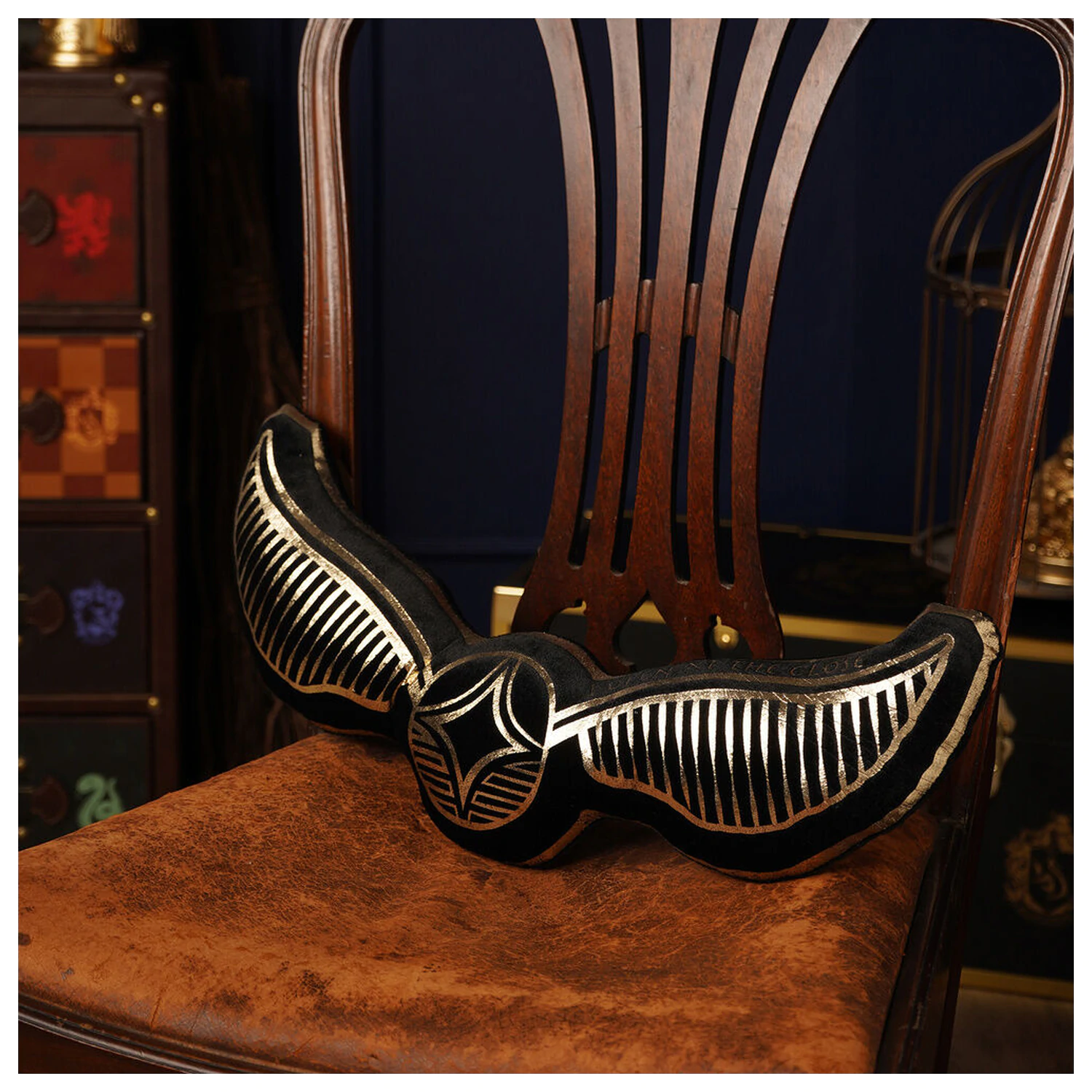 Harry Potter Snitch Samtkissen Produktfoto