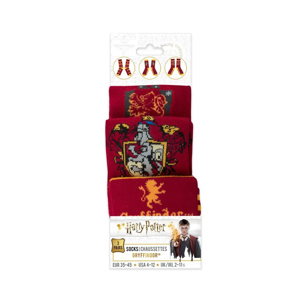 Harry Potter Socken 3er-Pack Gryffindor termékfotó