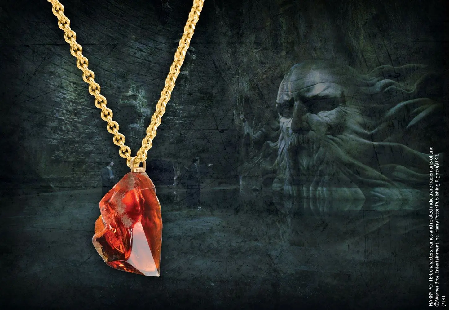 Harry Potter Anhaenger mit Kette Der Stein der Weisen Produktfoto