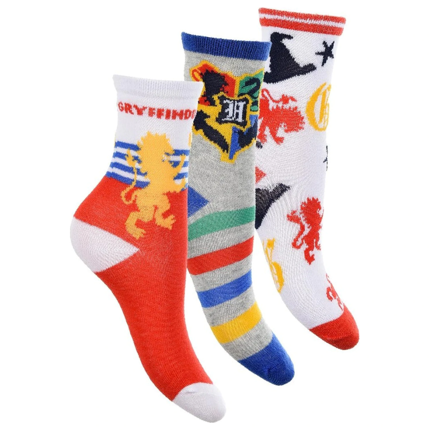 Harry Potter Sprechender Hut weiße Kinder Socken 23/26 Produktfoto