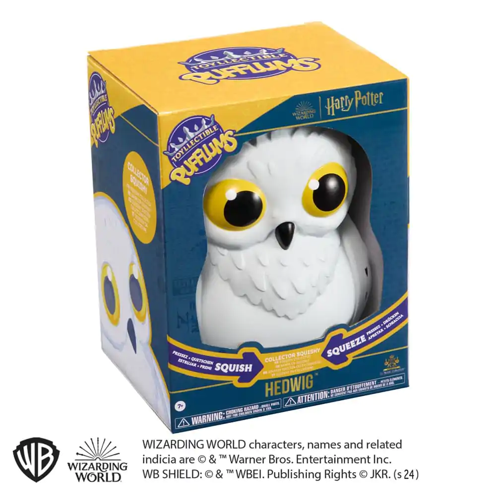 Harry Potter Squishy Anti-Stress-Figur Pufflums Hedwig 18 cm Produktfoto