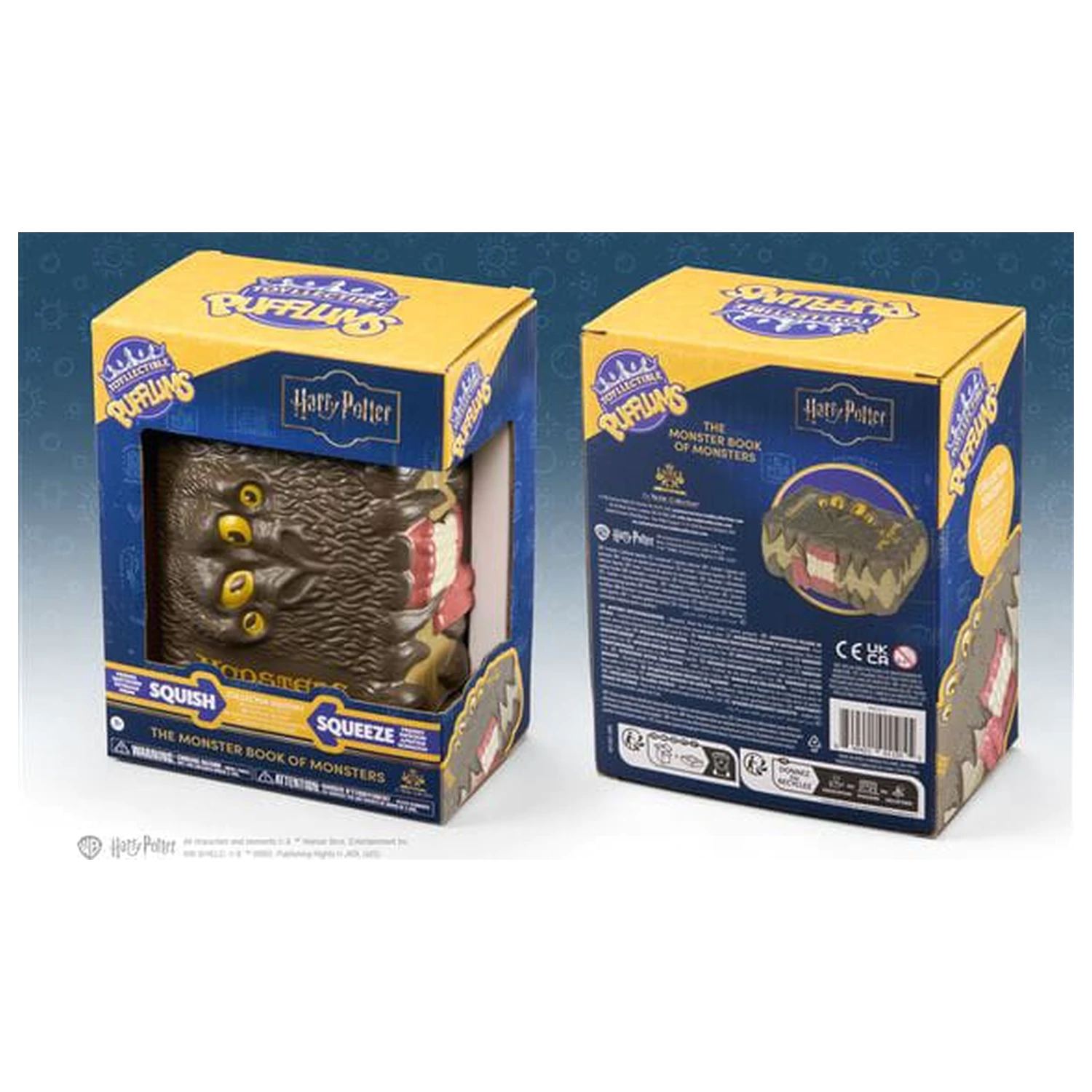 Harry Potter Squishy Pufflums The Monster Book of Monsters 15 cm Produktfoto