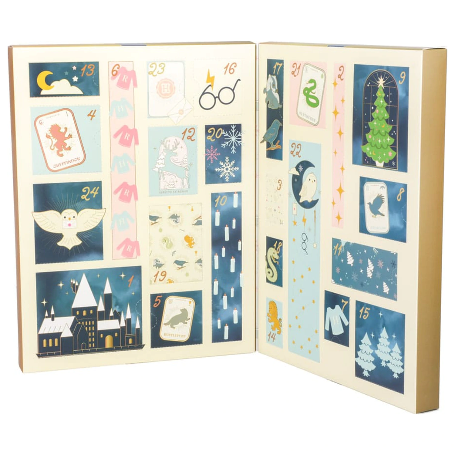 Harry Potter Adventskalender Schreibwaren 24 Tag Hogwarts Produktfoto