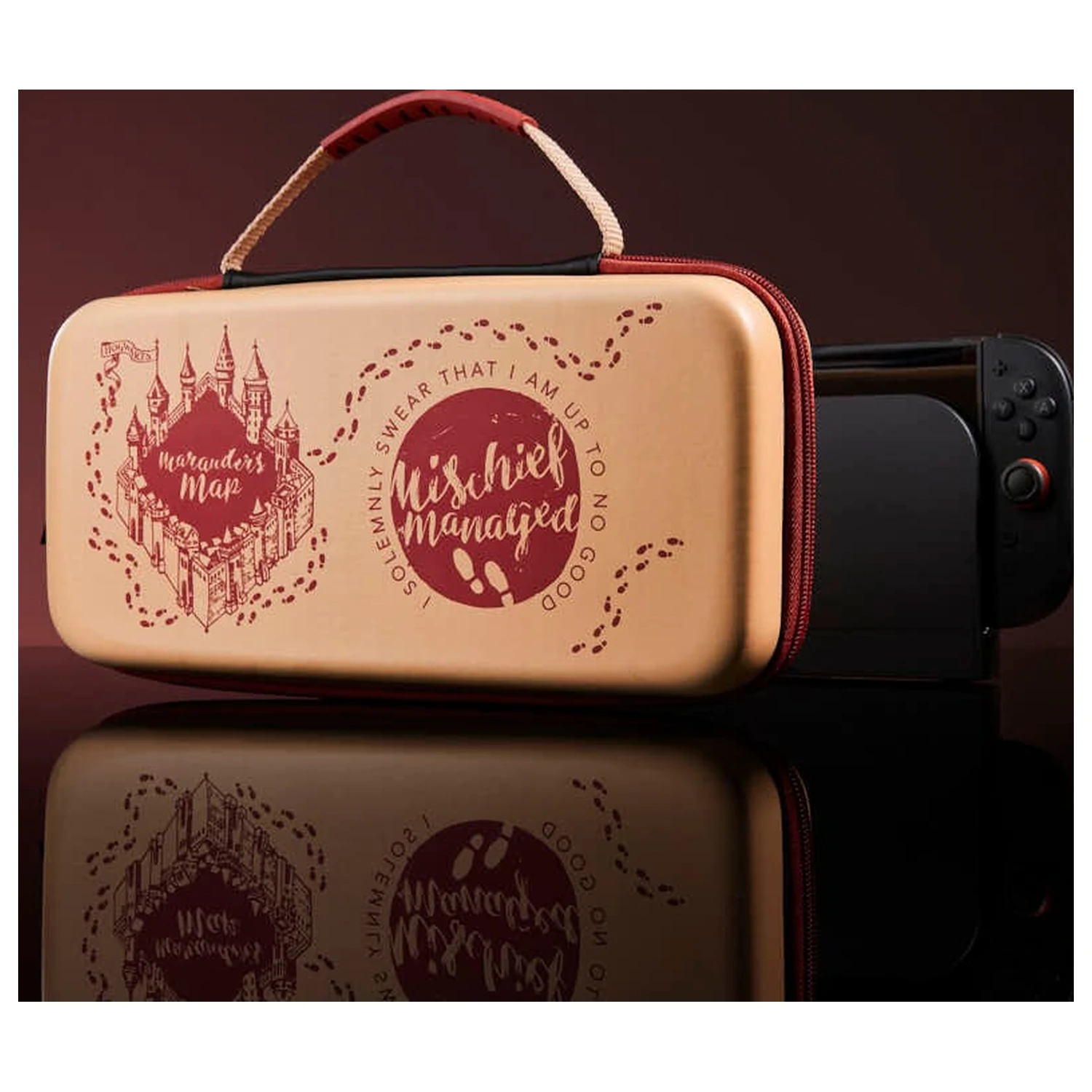 Harry Potter Switch 2 Tragetasche Marauder's Map Produktfoto