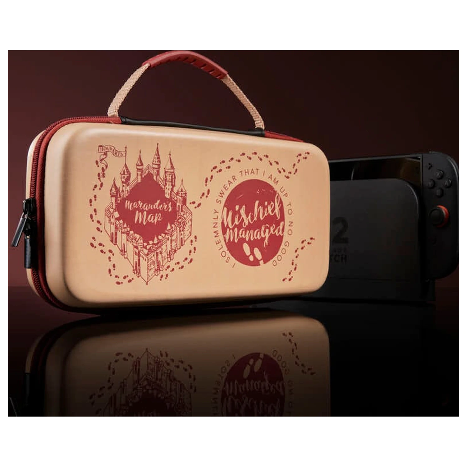 Harry Potter Switch 2 Tragetasche Marauder's Map Produktfoto