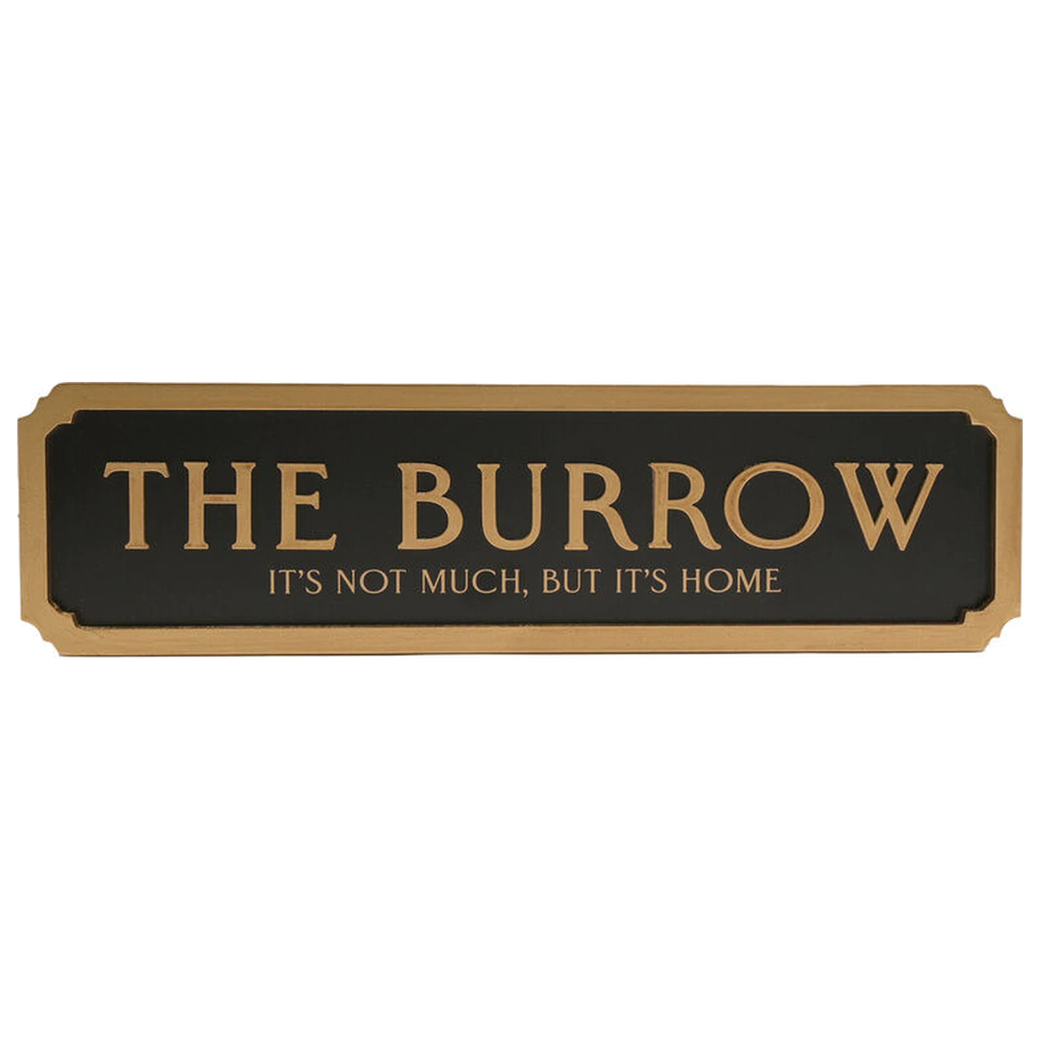 Harry Potter Das Burrow Schild Produktfoto