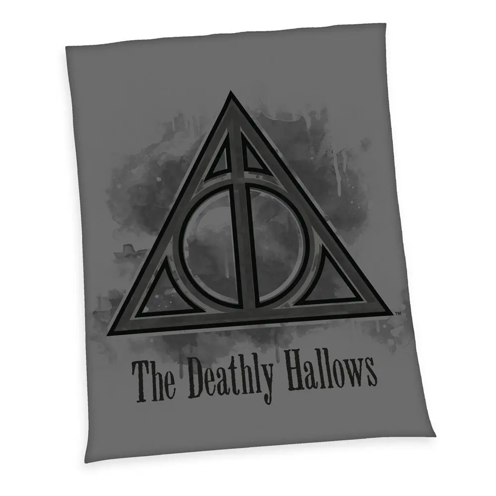 Harry Potter Flanell-Fleecedecke The Deathly Hallows 150 x 200 cm termékfotó