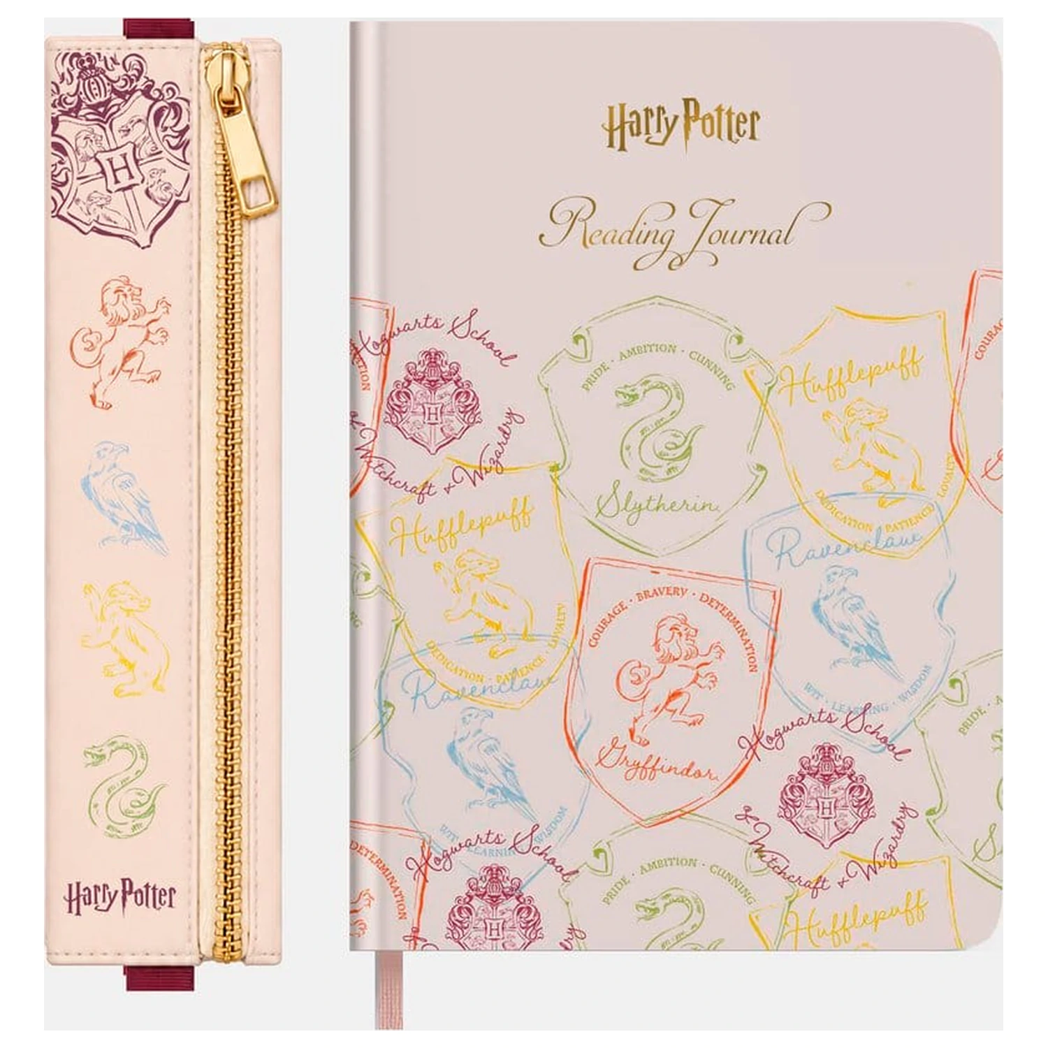 Harry Potter The Readers Club Lesetagebuch mit integriertem Beutel English *Englische Version* Produktfoto