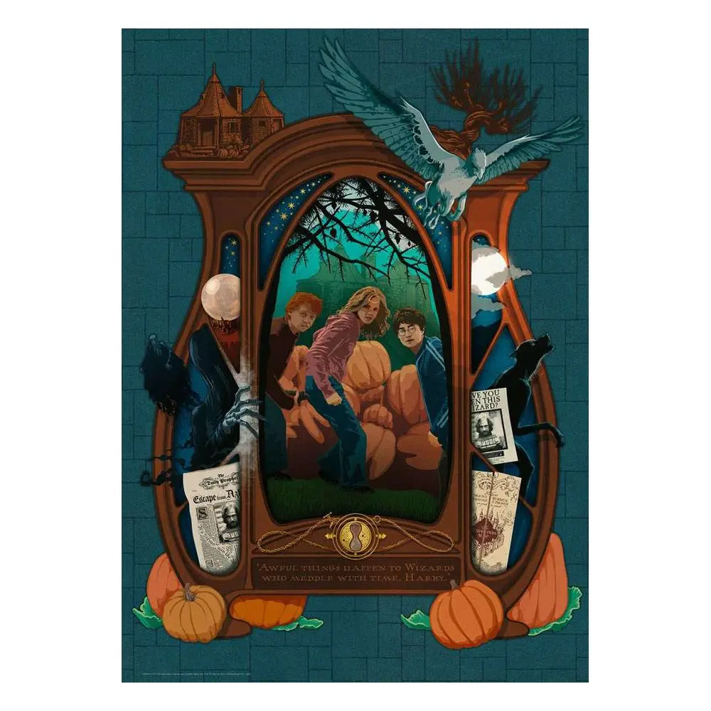 Harry Potter Puzzle Das Geheimnis um Azkaban (1000 Teile) Produktfoto