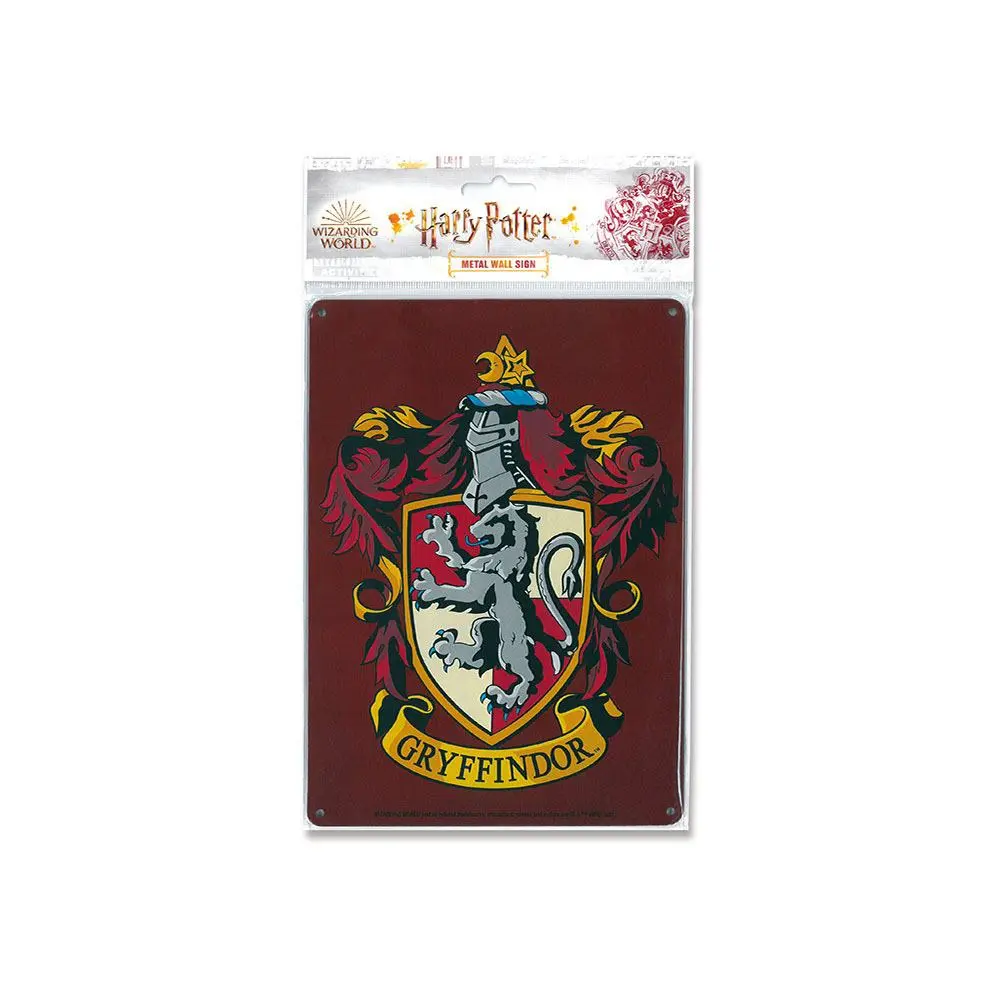 Harry Potter Blechschild Gryffindor 15 x 21 cm termékfotó