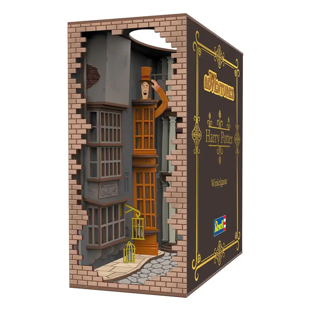 Harry Potter Tiny Adventures Book Nook Mini-Diorama Winkelgasse 23 cm Produktfoto