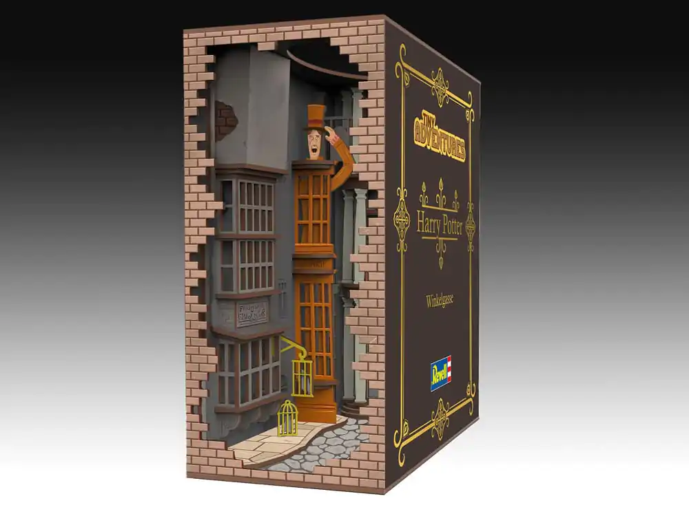 Harry Potter Tiny Adventures Book Nook Mini-Diorama Winkelgasse 23 cm termékfotó