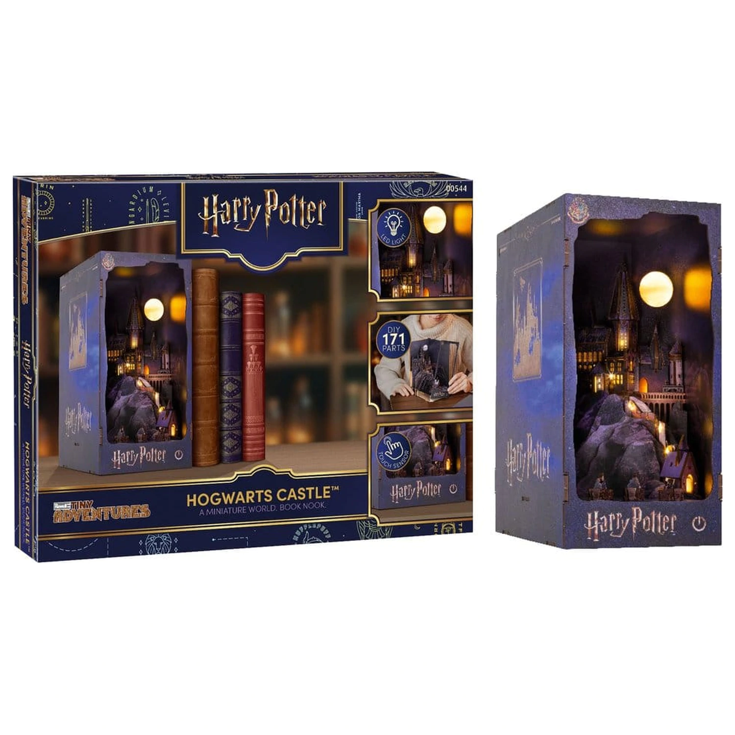 Harry Potter Tiny Adventures Buchnische Mini Diorama Hogwarts Schloss 18 cm Produktfoto