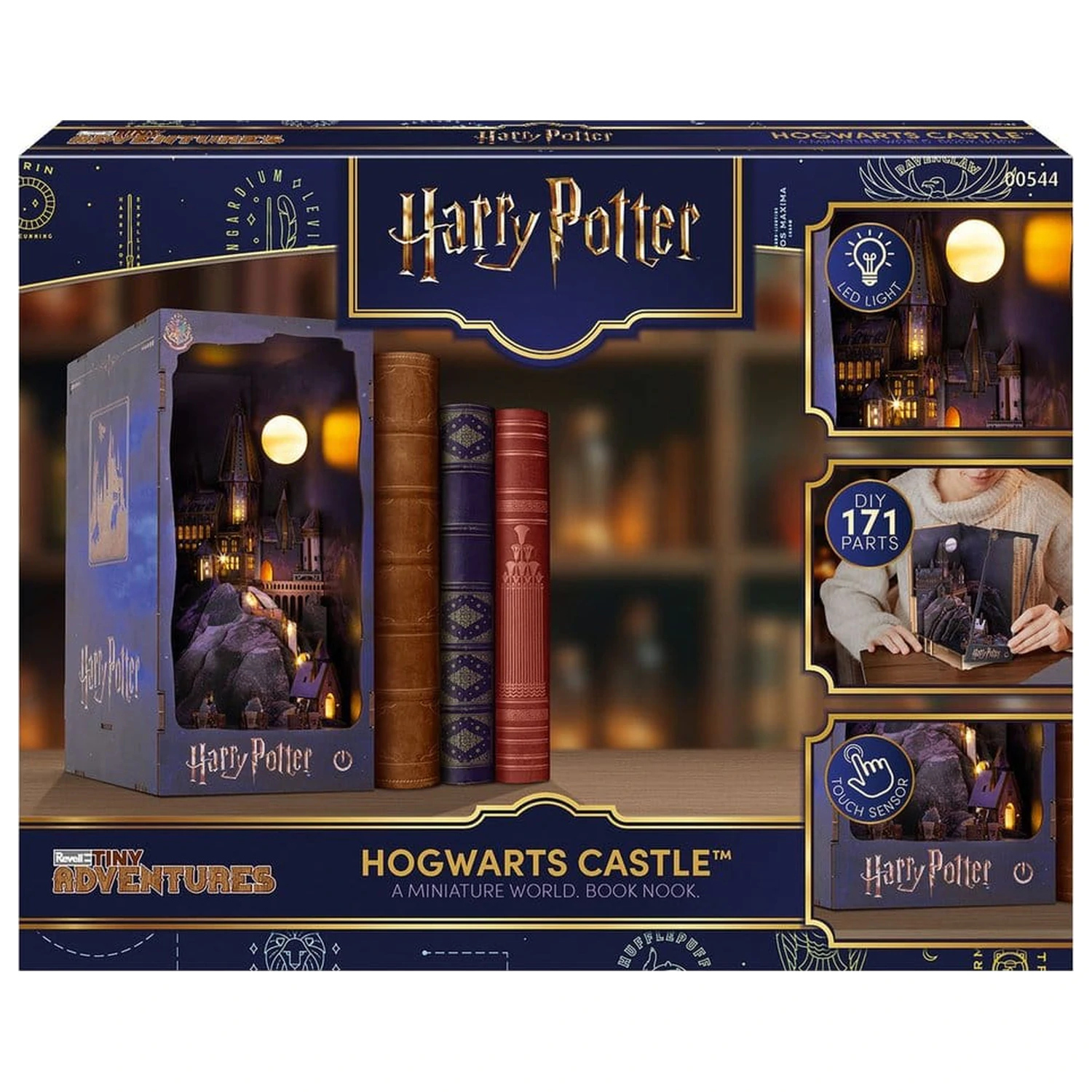 Harry Potter Tiny Adventures Buchnische Mini Diorama Hogwarts Schloss 18 cm Produktfoto