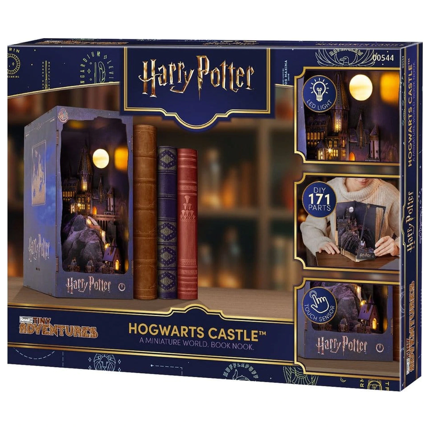 Harry Potter Tiny Adventures Buchnische Mini Diorama Hogwarts Schloss 18 cm Produktfoto